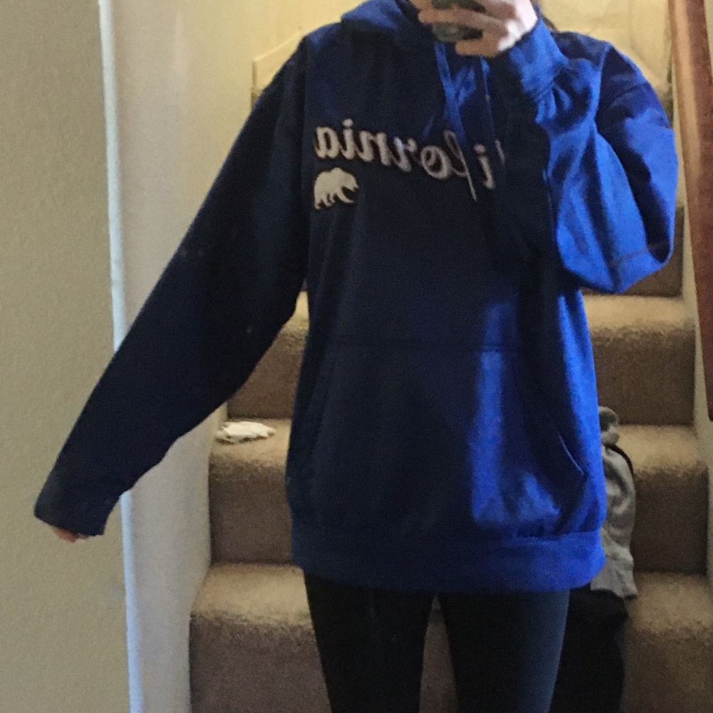 Royal blue California hoodie Men/Women